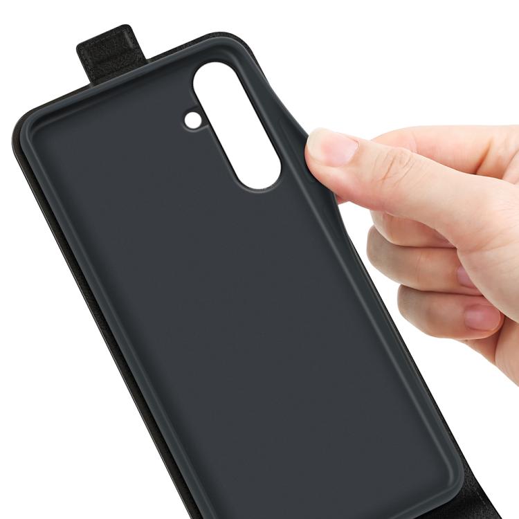 Custodia per telefono in pelle con vibrazione verticale R64 Texture, For Samsung Galaxy A26 5G, For Samsung Galaxy A36, For Samsung Galaxy S25 5G, For Samsung Galaxy S25+ 5G, For Samsung Galaxy S25 Ultra 5G, For Samsung Galaxy A16 5G