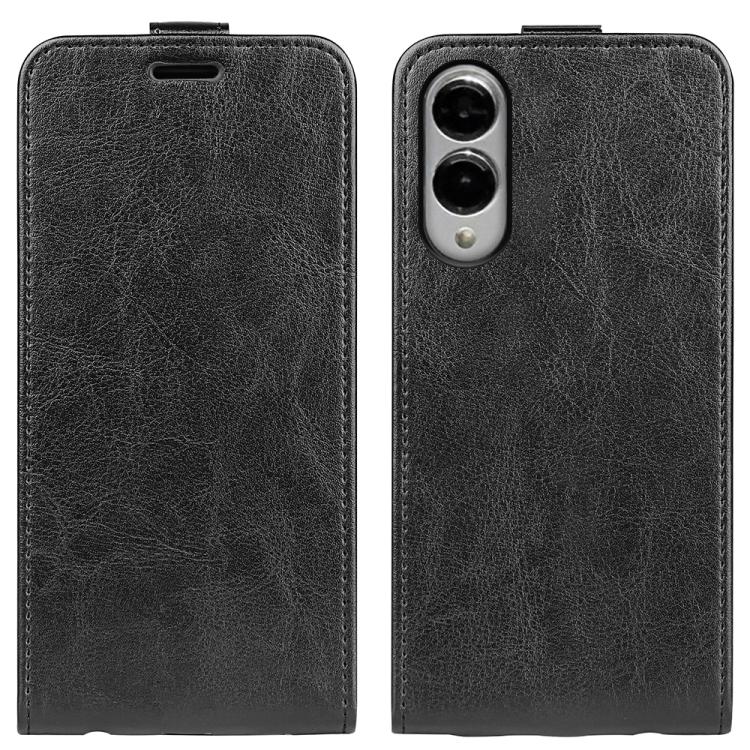 Custodia per telefono in pelle con vibrazione verticale R64 Texture, For Samsung Galaxy A37 5G, For Samsung Galaxy A27 5G, For Samsung Galaxy S25 FE 5G, For Samsung Galaxy A07 4G, For Samsung Galaxy S25 Edge 5G, For Samsung Galaxy A06 5G