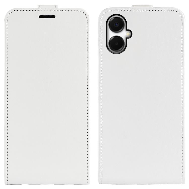 Custodia per telefono in pelle con vibrazione verticale R64 Texture, For Samsung Galaxy A37 5G, For Samsung Galaxy A27 5G, For Samsung Galaxy S25 FE 5G, For Samsung Galaxy A07 4G, For Samsung Galaxy S25 Edge 5G, For Samsung Galaxy A06 5G