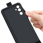 Custodia per telefono in pelle con vibrazione verticale R64 Texture, For Samsung Galaxy M16 / F16