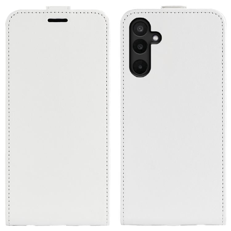 Custodia per telefono in pelle con vibrazione verticale R64 Texture, For Samsung Galaxy M16 / F16