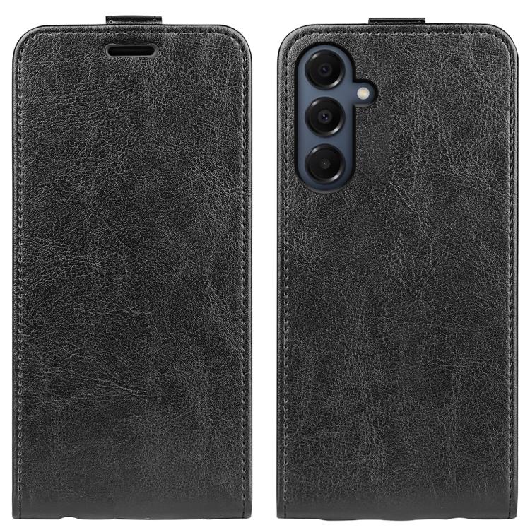 Custodia per telefono in pelle con vibrazione verticale R64 Texture, For Samsung Galaxy A05, For Samsung Galaxy A05s, For Samsung Galaxy M34 5G, For Samsung Galaxy S23 FE 5G, For Samsung Galaxy M36 5G / F36 5G, For Samsung Galaxy A17 5G