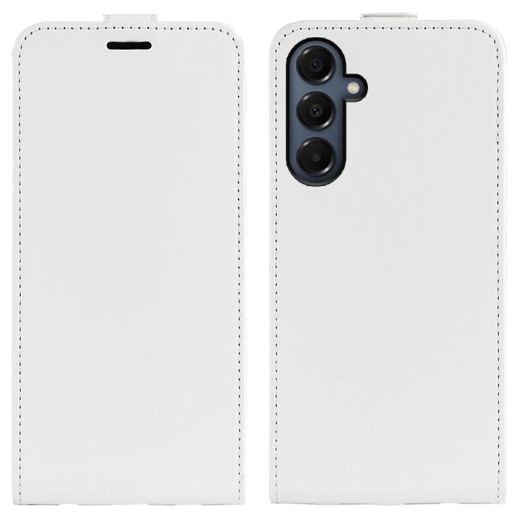 Custodia per telefono in pelle con vibrazione verticale R64 Texture, For Samsung Galaxy A05, For Samsung Galaxy A05s, For Samsung Galaxy M34 5G, For Samsung Galaxy S23 FE 5G, For Samsung Galaxy M36 5G / F36 5G, For Samsung Galaxy A17 5G