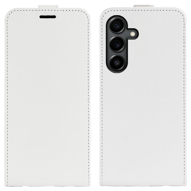 Custodia per telefono in pelle con vibrazione verticale R64 Texture, For Samsung Galaxy A37 5G, For Samsung Galaxy A27 5G, For Samsung Galaxy S25 FE 5G, For Samsung Galaxy A07 4G, For Samsung Galaxy S25 Edge 5G, For Samsung Galaxy A06 5G
