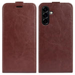 Custodia per telefono in pelle con vibrazione verticale R64 Texture, For Samsung Galaxy A37 5G, For Samsung Galaxy A27 5G, For Samsung Galaxy S25 FE 5G, For Samsung Galaxy A07 4G, For Samsung Galaxy S25 Edge 5G, For Samsung Galaxy A06 5G