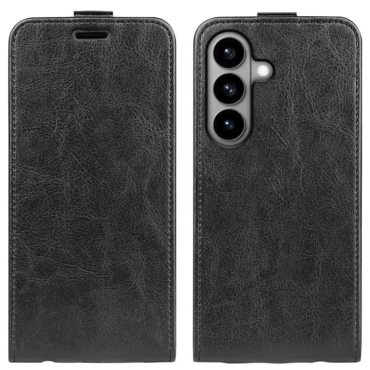 Custodia per telefono in pelle con vibrazione verticale R64 Texture, For Galaxy S26 FE 5G, For Galaxy S26+ 5G, For Galaxy S26 Edge 5G, For Galaxy S26 Ultra 5G, For Galaxy S26 5G, For Samsung Galaxy A57 5G