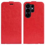 Custodia per telefono in pelle con vibrazione verticale R64 Texture, For Galaxy S26 FE 5G, For Galaxy S26+ 5G, For Galaxy S26 Edge 5G, For Galaxy S26 Ultra 5G, For Galaxy S26 5G, For Samsung Galaxy A57 5G