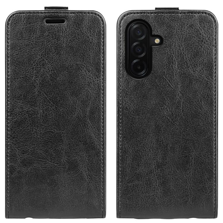Custodia per telefono in pelle con vibrazione verticale R64 Texture, For Samsung Galaxy A37 5G, For Samsung Galaxy A27 5G, For Samsung Galaxy S25 FE 5G, For Samsung Galaxy A07 4G, For Samsung Galaxy S25 Edge 5G, For Samsung Galaxy A06 5G