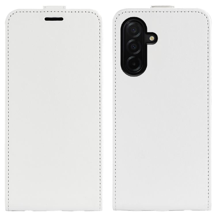 Custodia per telefono in pelle con vibrazione verticale R64 Texture, For Samsung Galaxy A37 5G, For Samsung Galaxy A27 5G, For Samsung Galaxy S25 FE 5G, For Samsung Galaxy A07 4G, For Samsung Galaxy S25 Edge 5G, For Samsung Galaxy A06 5G