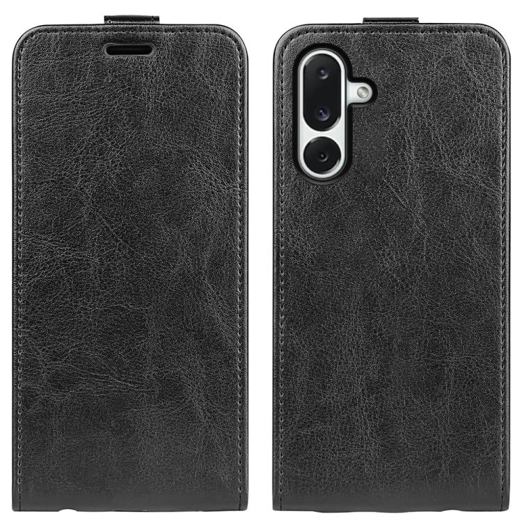 Custodia per telefono in pelle con vibrazione verticale R64 Texture, For Samsung Galaxy A05, For Samsung Galaxy A05s, For Samsung Galaxy M34 5G, For Samsung Galaxy S23 FE 5G, For Samsung Galaxy M36 5G / F36 5G, For Samsung Galaxy A17 5G