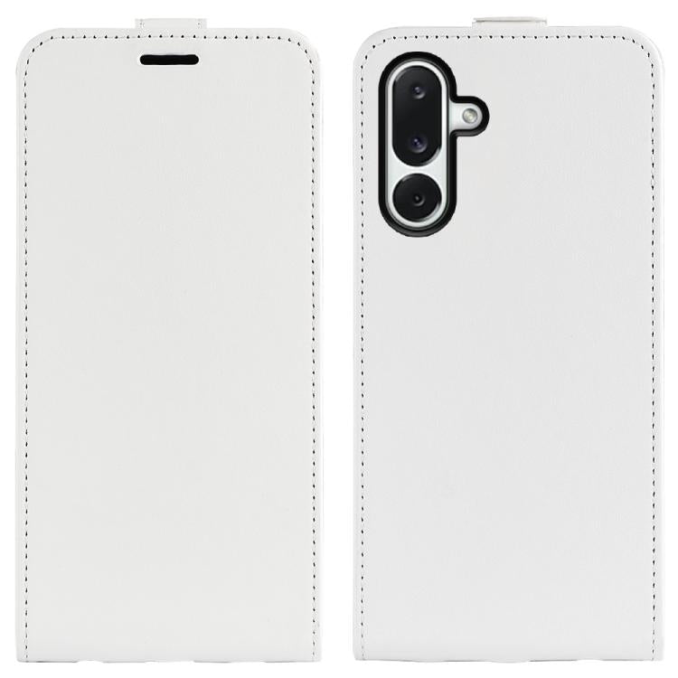 Custodia per telefono in pelle con vibrazione verticale R64 Texture, For Samsung Galaxy A05, For Samsung Galaxy A05s, For Samsung Galaxy M34 5G, For Samsung Galaxy S23 FE 5G, For Samsung Galaxy M36 5G / F36 5G, For Samsung Galaxy A17 5G