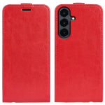 Custodia per telefono in pelle con vibrazione verticale R64 Texture, For Galaxy S26 FE 5G, For Galaxy S26+ 5G, For Galaxy S26 Edge 5G, For Galaxy S26 Ultra 5G, For Galaxy S26 5G, For Samsung Galaxy A57 5G