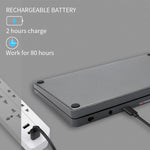 FK328T Telefono cellulare Tablet Laptop Tastiera wireless Bluetooth Tastiera portatile ripiegabile in 3, FK328T
