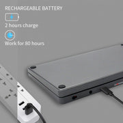 FK328T Telefono cellulare Tablet Laptop Tastiera wireless Bluetooth Tastiera portatile ripiegabile in 3, FK328T