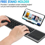FK328T Telefono cellulare Tablet Laptop Tastiera wireless Bluetooth Tastiera portatile ripiegabile in 3, FK328T