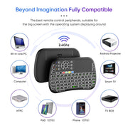M9 Mini tastiera wireless telecomando mouse tastiera combinata supporto touchpad vocale