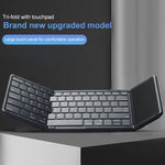 B099T Telefono cellulare Tablet Laptop Universale portatile pieghevole Touchpad Tastiera wireless Bluetooth, B099T