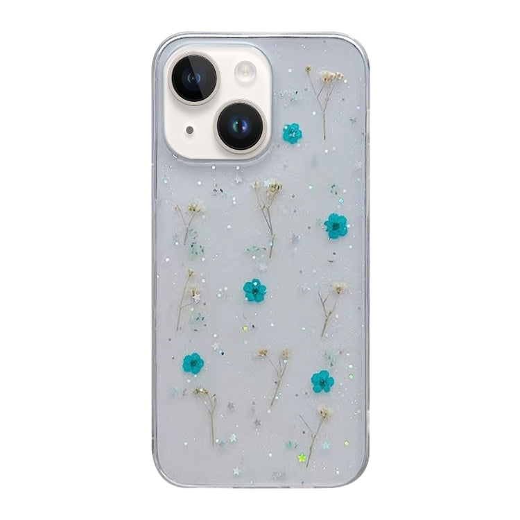 Custodia protettiva in TPU con motivo a fiori Gypsophila, For iPhone 15 Pro, For iPhone 15 Plus, For iPhone 15