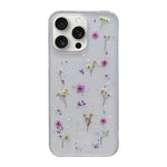 Custodia protettiva in TPU con motivo a fiori Gypsophila, For iPhone 17e / 16e, For iPhone 16 Pro Max, For iPhone 16 Pro, For iPhone 16 Plus, For iPhone 16, For iPhone 15 Pro Max