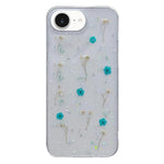 Custodia protettiva in TPU con motivo a fiori Gypsophila, For iPhone 17e / 16e, For iPhone 16 Pro Max, For iPhone 16 Pro, For iPhone 16 Plus, For iPhone 16, For iPhone 15 Pro Max