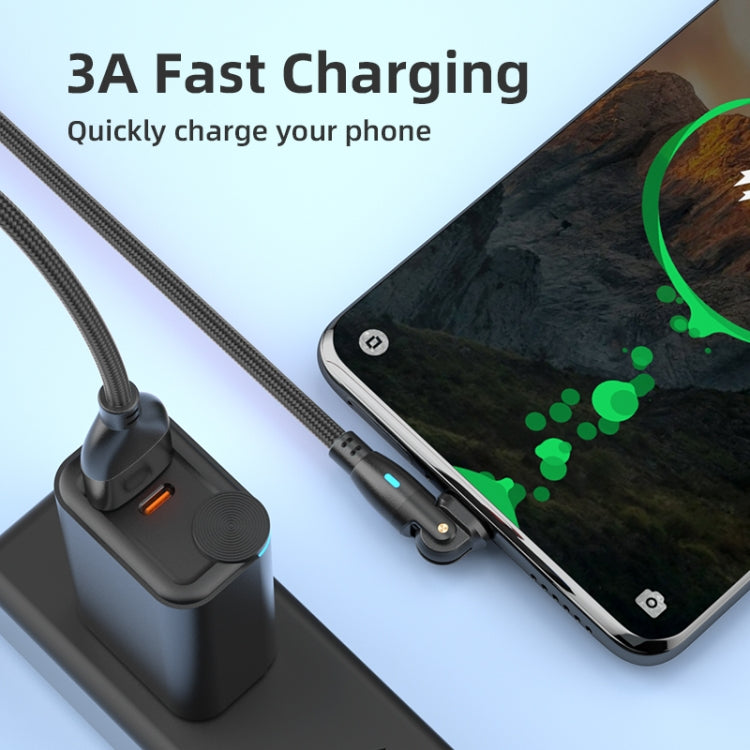 Cavo ricarica rapida USB a Tipo C 3A con LED 1-2 metri