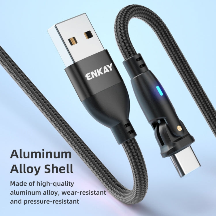 Cavo ricarica rapida USB a Tipo C 3A con LED 1-2 metri