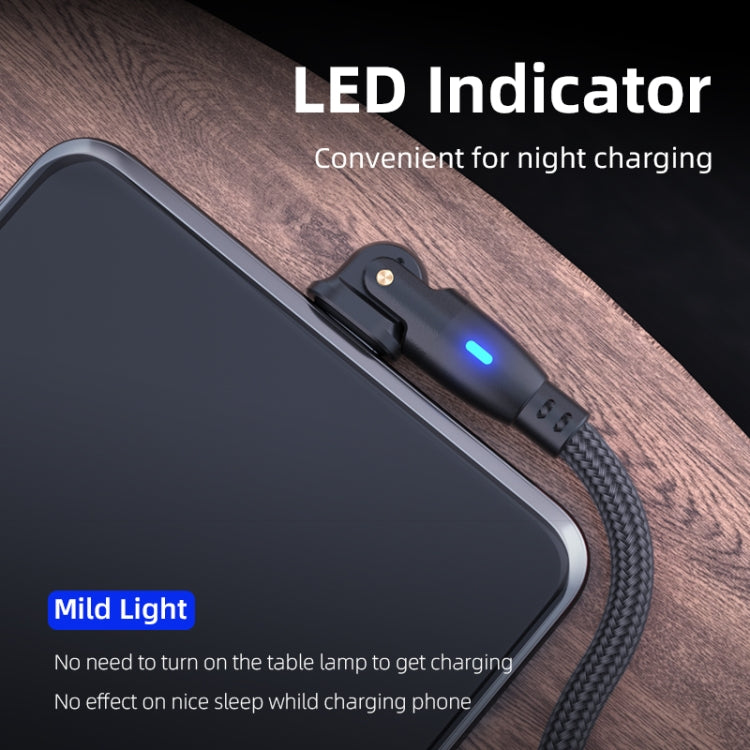 Cavo ricarica rapida USB a Tipo C 3A con LED 1-2 metri