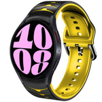 Cinturino in silicone con trama curva, For Samsung Galaxy Watch 6 44mm