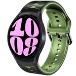 Cinturino in silicone con trama curva, For Samsung Galaxy Watch 6 44mm