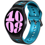 Cinturino in silicone con trama curva, For Samsung Galaxy Watch 6 44mm