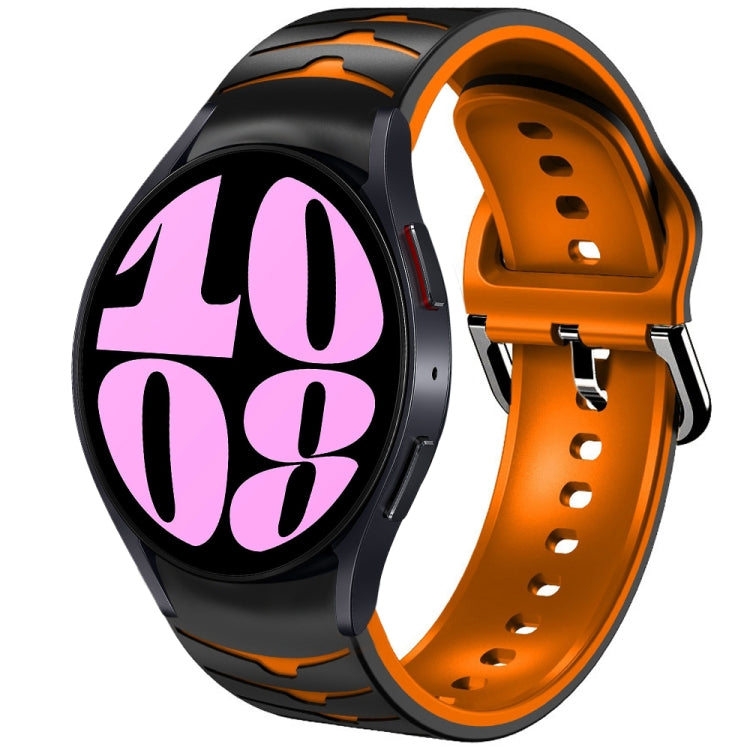 Cinturino in silicone con trama curva, For Samsung Galaxy Watch 6 40mm