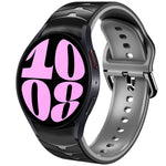 Cinturino in silicone con trama curva, For Samsung Galaxy Watch 6 40mm