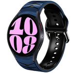 Cinturino in silicone con trama curva, For Samsung Galaxy Watch 6 40mm