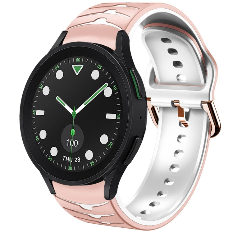 Cinturino in silicone con trama curva, For Samsung Galaxy watch 5 Pro Golf Edition
