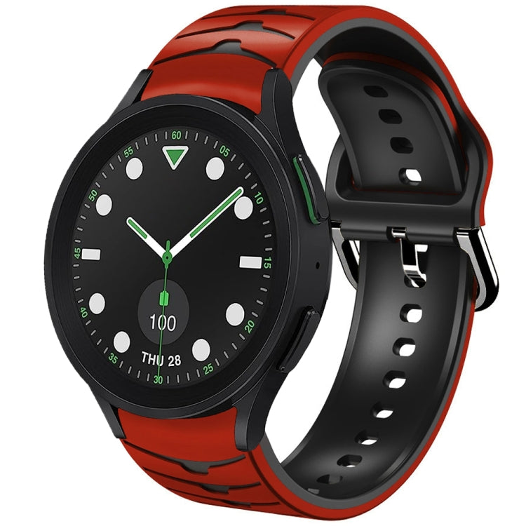 Cinturino in silicone con trama curva, For Samsung Galaxy watch 5 Pro Golf Edition