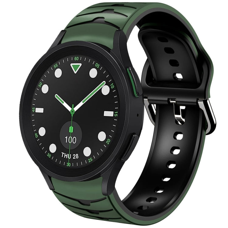Cinturino in silicone con trama curva, For Samsung Galaxy watch 5 Pro Golf Edition