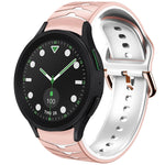 Cinturino in silicone con trama curva, For Samsung Galaxy watch 5 Golf Edition