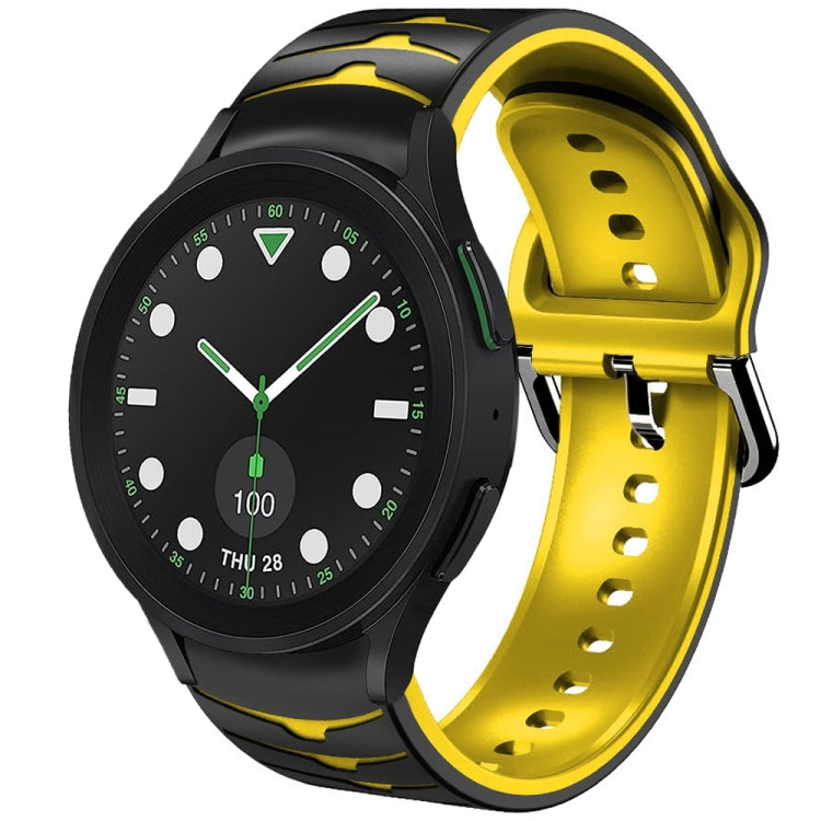 Cinturino in silicone con trama curva, For Samsung Galaxy watch 5 Golf Edition