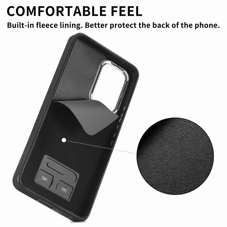 Cassa del telefono del portafoglio della carta dell'anello di cuoio di pelle-sensazione galvanica, For Samsung Galaxy A32 5G, For Samsung Galaxy A12 4G, For Samsung Galaxy A21S