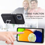Cassa del telefono del portafoglio della carta dell'anello di cuoio di pelle-sensazione galvanica, For Samsung Galaxy A03 166mm, For Samsung Galaxy A03 164mm, For Samsung Galaxy A13 4G, For Samsung Galaxy S22+ 5G