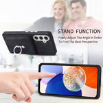 Cassa del telefono del portafoglio della carta dell'anello di cuoio di pelle-sensazione galvanica, For Samsung Galaxy A14 5G, For Samsung Galaxy A23, For Samsung Galaxy A53 5G, For Samsung Galaxy A33 5G