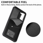 Cassa del telefono del portafoglio della carta dell'anello di cuoio di pelle-sensazione galvanica, For Samsung Galaxy S21 FE 5G, For Samsung Galaxy  A32 4G, For Samsung Galaxy A72, For Samsung Galaxy A52