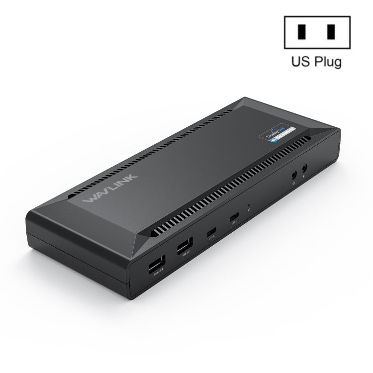 Wavlink UG69PD2 Doppia docking station integrata con ricarica rapida 4K, US Plug, EU Plug, UK Plug, AU Plug