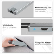 Wavlink UHP3409 per laptop MacBook Pro/Air USB-C Windows Mini docking station PD da 100 W, UHP3409