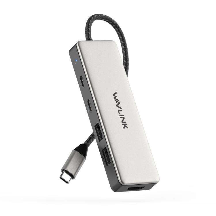 Wavlink UHP3415 85 W Power Delivery Hub USB-C/Type-C 10 Gbps Adattatore di connessione multiporta 5 in 1, UHP3415