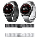 Cinturino per orologio a sgancio rapido in lega di titanio da 26 mm, For Garmin Fenix 7X Solar, For Garmin Descent MK 2i, For Garmin Descent MK 2, For Garmin Fenix 6X Pro, For Garmin Fenix 5X Sapphire, For Garmin Fenix 5X Plus, For Garmin Fenix 6X     ...