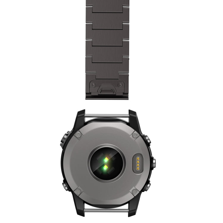 Cinturino per orologio a sgancio rapido in lega di titanio da 26 mm, For Garmin Enduro 3, For Garmin Fenix 8 MIP 51mm, For Garmin Fenix 8 AMOLED 51mm, For Garmin Fenix 7X Pro 51mm, For Garmin Epix Pro 51mm, For Garmin Instinct 2X Solar                 ...