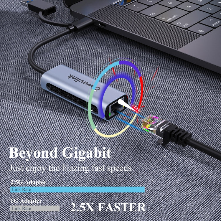 Adattatore Ethernet USB-C 2.5Gbps Wavlink NWU330GCA
