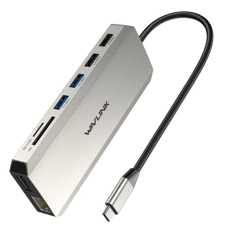 Wavlink UMD302 Type-C a Multiport Dual 4K HDMI HUB Triple Monitor 12-in-1 Docking station per laptop, UMD302