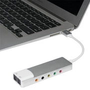 HY-601 Scheda audio multifunzione USB 6 in 1 USB + Audio 3.5 + 7.1CH / OTTICO